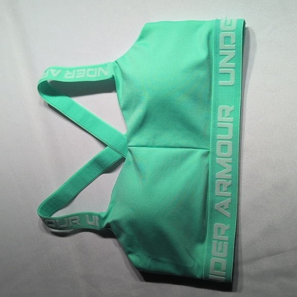 Under Armour Green Sports Bra Size Small - Picture 1 of 5